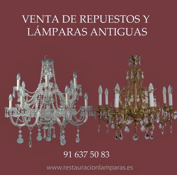 Imagen 87 RESTAURACION DE LAMPARAS ILUMINACION PALMA foto