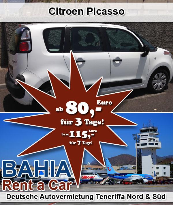 Imagen 93 BAHIA Rent a Car Mietwagen Autovermietung Teneriffa foto
