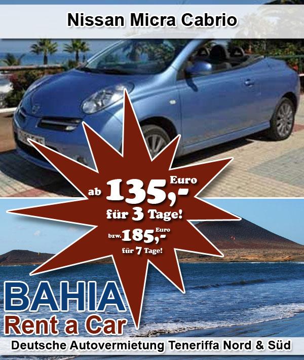 Imagen 95 BAHIA Rent a Car Mietwagen Autovermietung Teneriffa foto