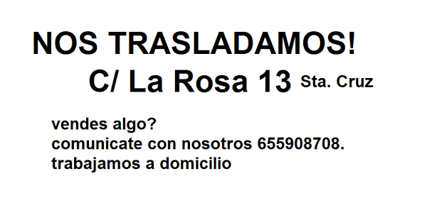 Imagen 190 Compravenca: tienda segunda mano tenerife foto