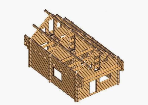 Imagen 74 Casas de Madera Satus foto