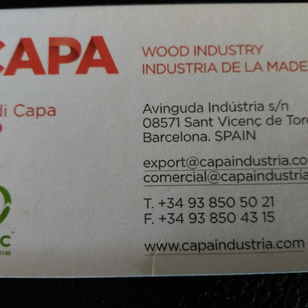 Imagen 42 Capa. Wood industry. Industria de la madera foto